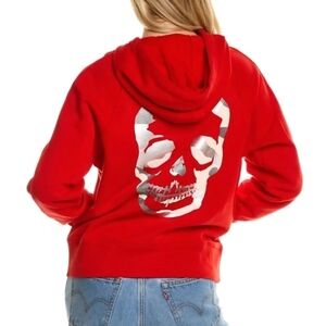 Zadig & Voltaire Red Skull Hoodie